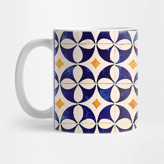 Blue pattern design that looks really cool by Artefy